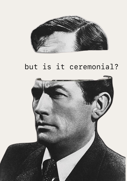 Ceremonial grade? To u nás nenajdete.
